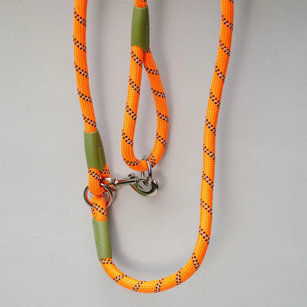 Crossbody Leash "Hands free" orange 4legs.de