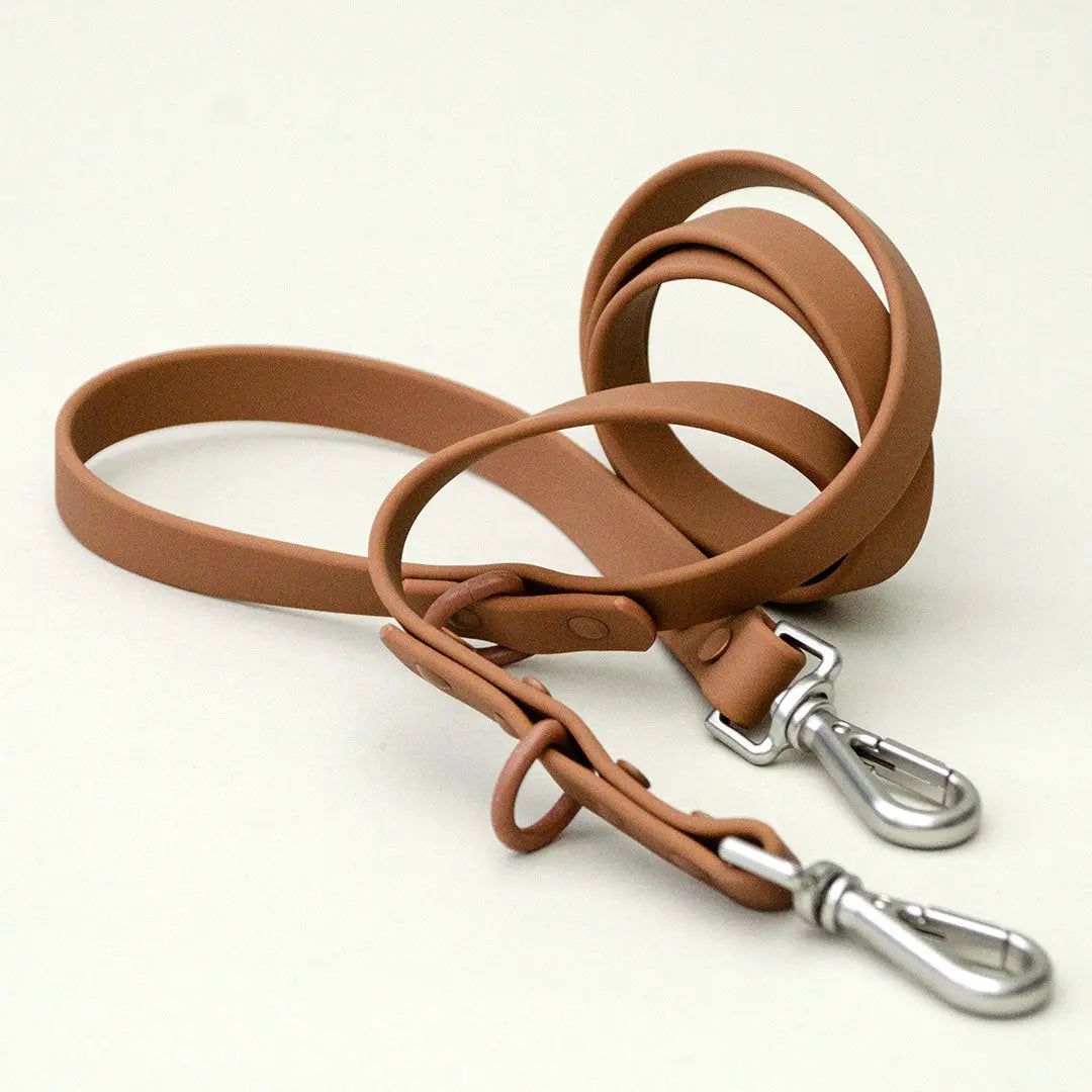 SNOOT Schleppleine Hund 15m - Wasserdichte Rundleine Bis 35kg Cyan-Blau Ohne Handschlaufe