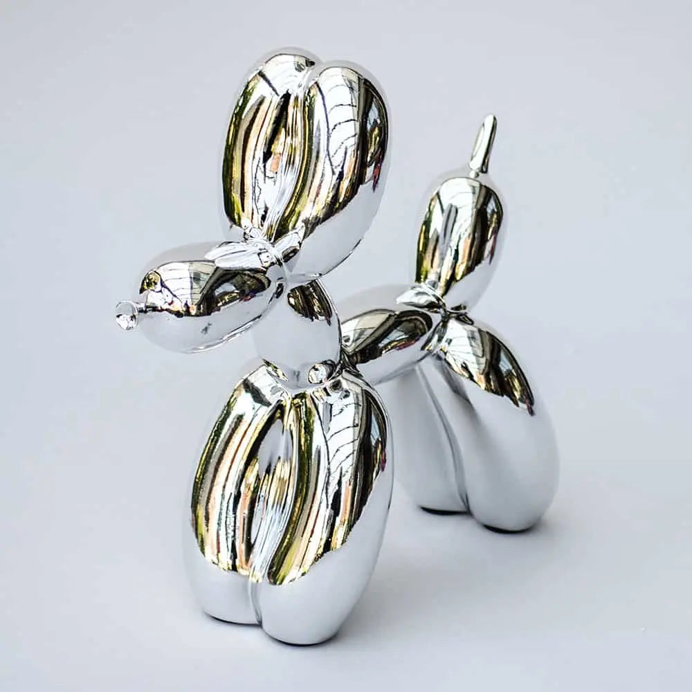 Balloon Dog Design Sculpture - Kunst Skulptur 4legs.de