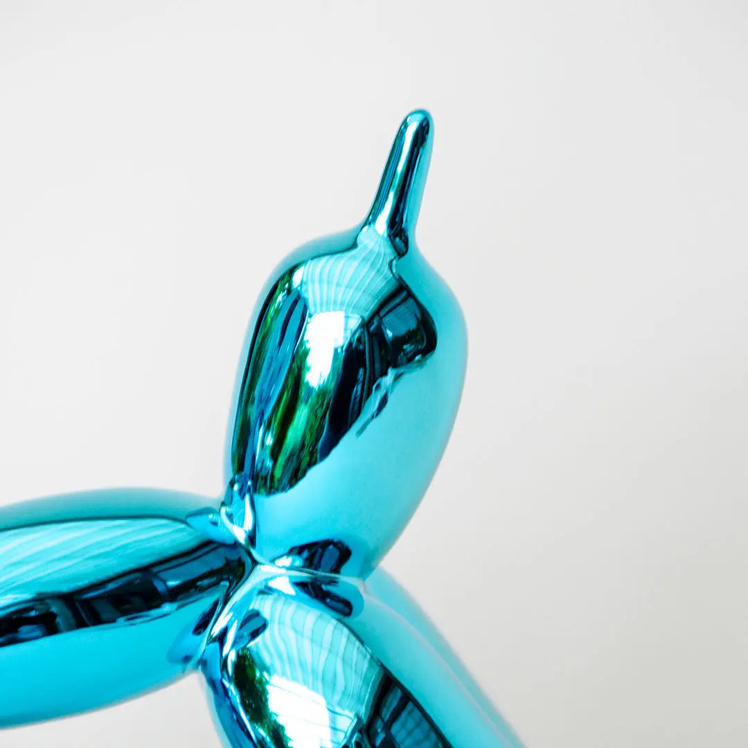 Balloon Dog Design Sculpture - skyblue 4legs.de