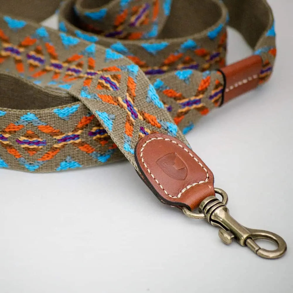 Bohemian Leine - "Olive Boheme leash" - Buddys 4legs.de