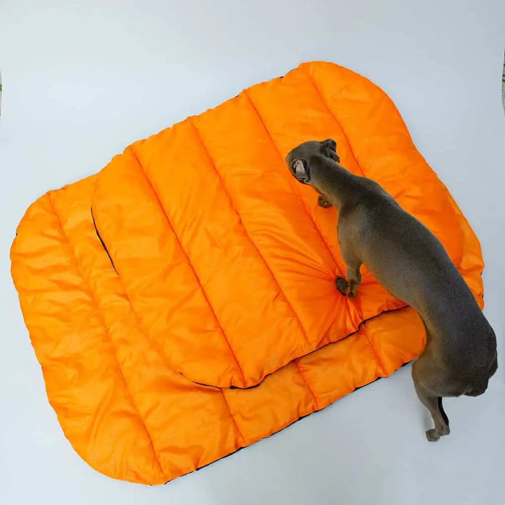 hundebett camping Camping-Hundematte - "Outdoor" orange