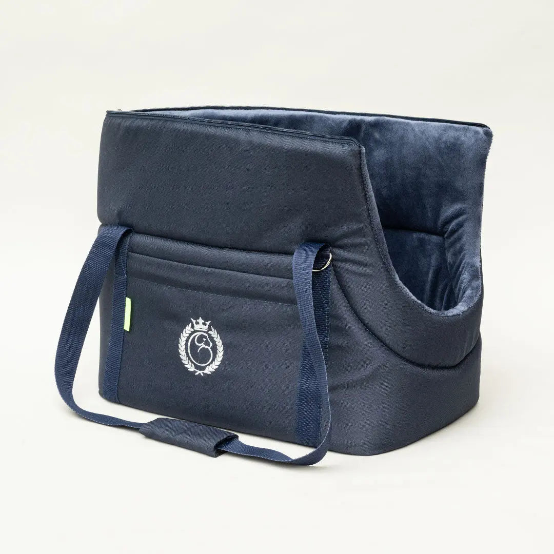 Die Hundetasche "Lunch & Dinner" Navy 4legs.de