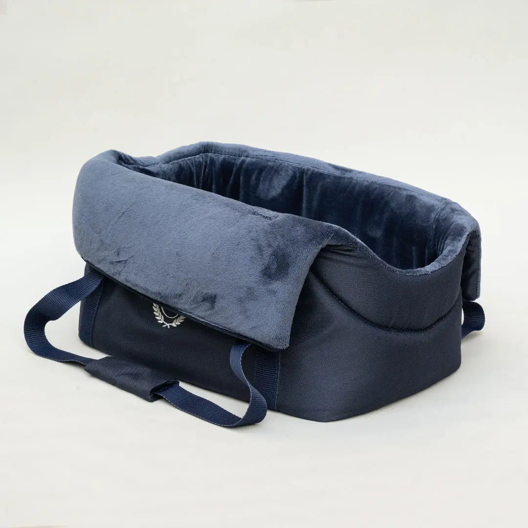 Die Hundetasche "Lunch & Dinner" Navy 4legs.de