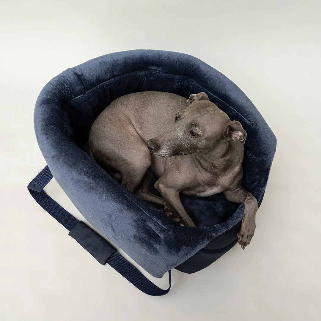 Die Hundetasche "Lunch & Dinner" Navy 4legs.de