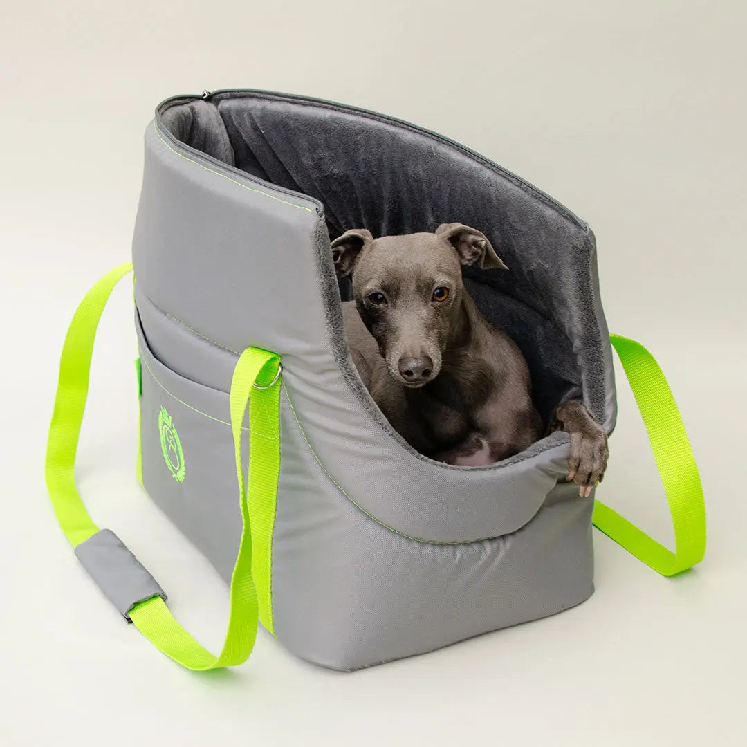 Die Hundetasche "lunch & dinner active" grey 4legs.de