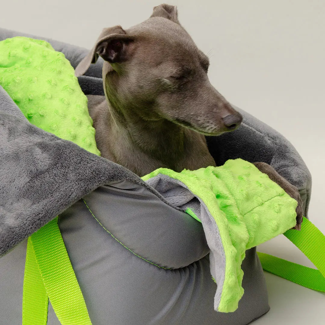 Die Hundetasche "lunch & dinner active" grey 4legs.de