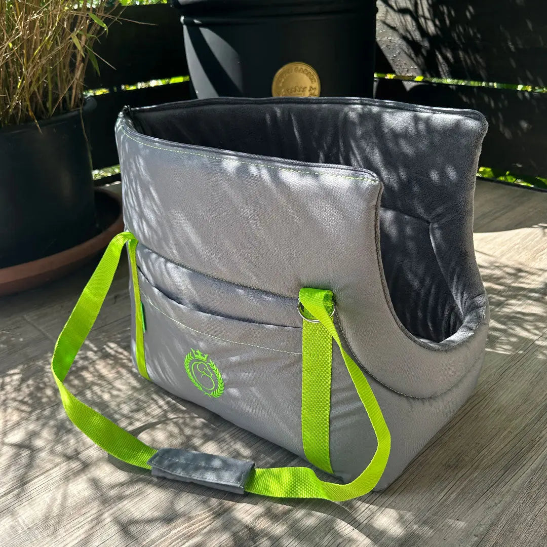 Die Hundetasche "lunch & dinner active" grey 4legs.de