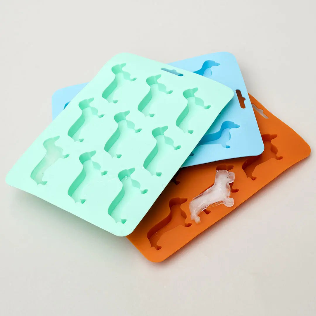 Hunde Eiswürfelform "Dackel" 4legs.de