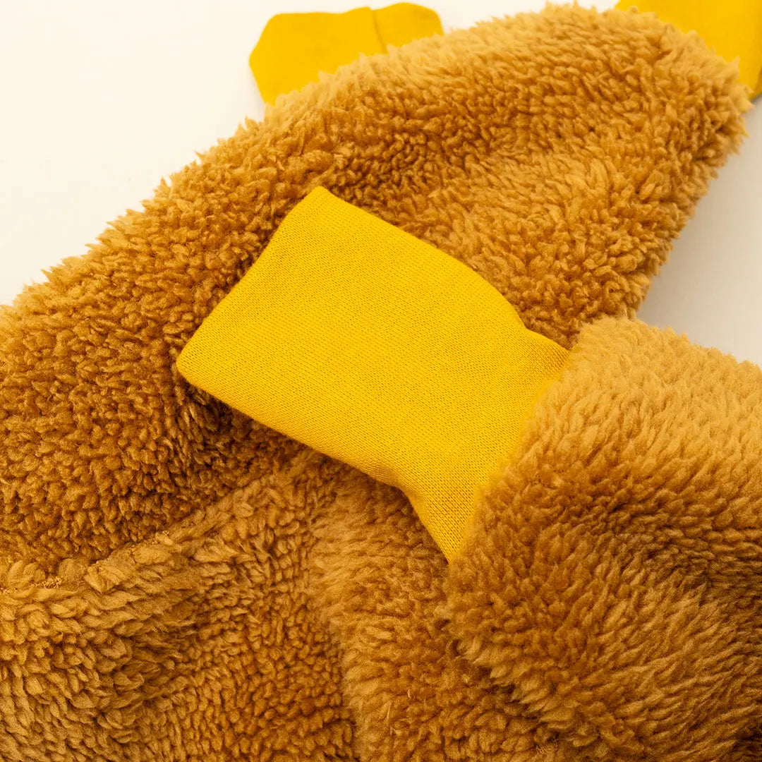 Hunde-Overall "Fozzie" Curry 4legs.de