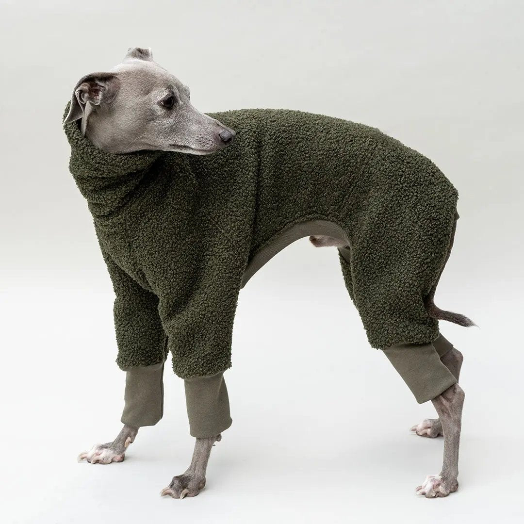 Hunde-Overall "Pola-4Legs" oliv 4legs.de