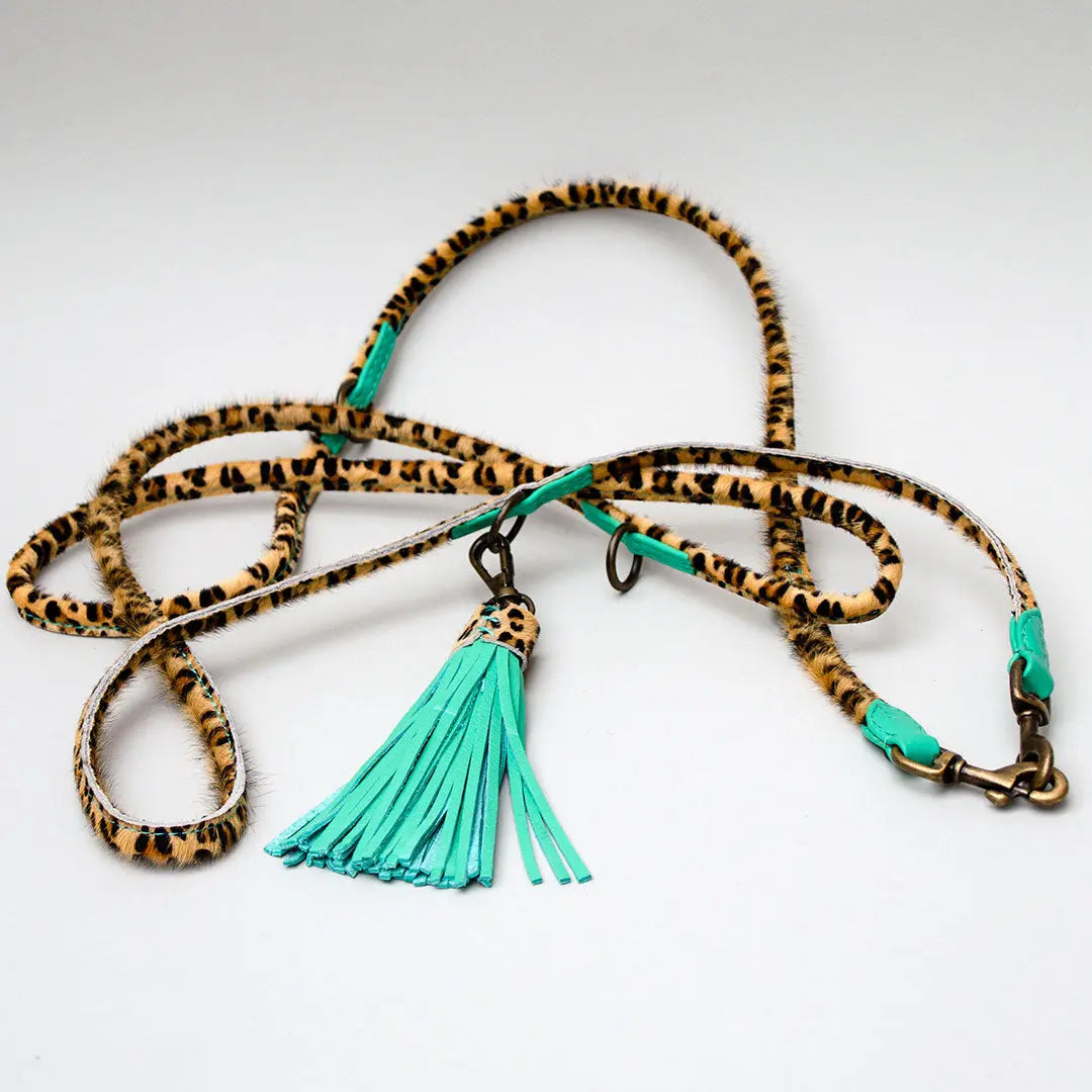 Im Boho Stil Hundeleine - "Leo" 4legs.de