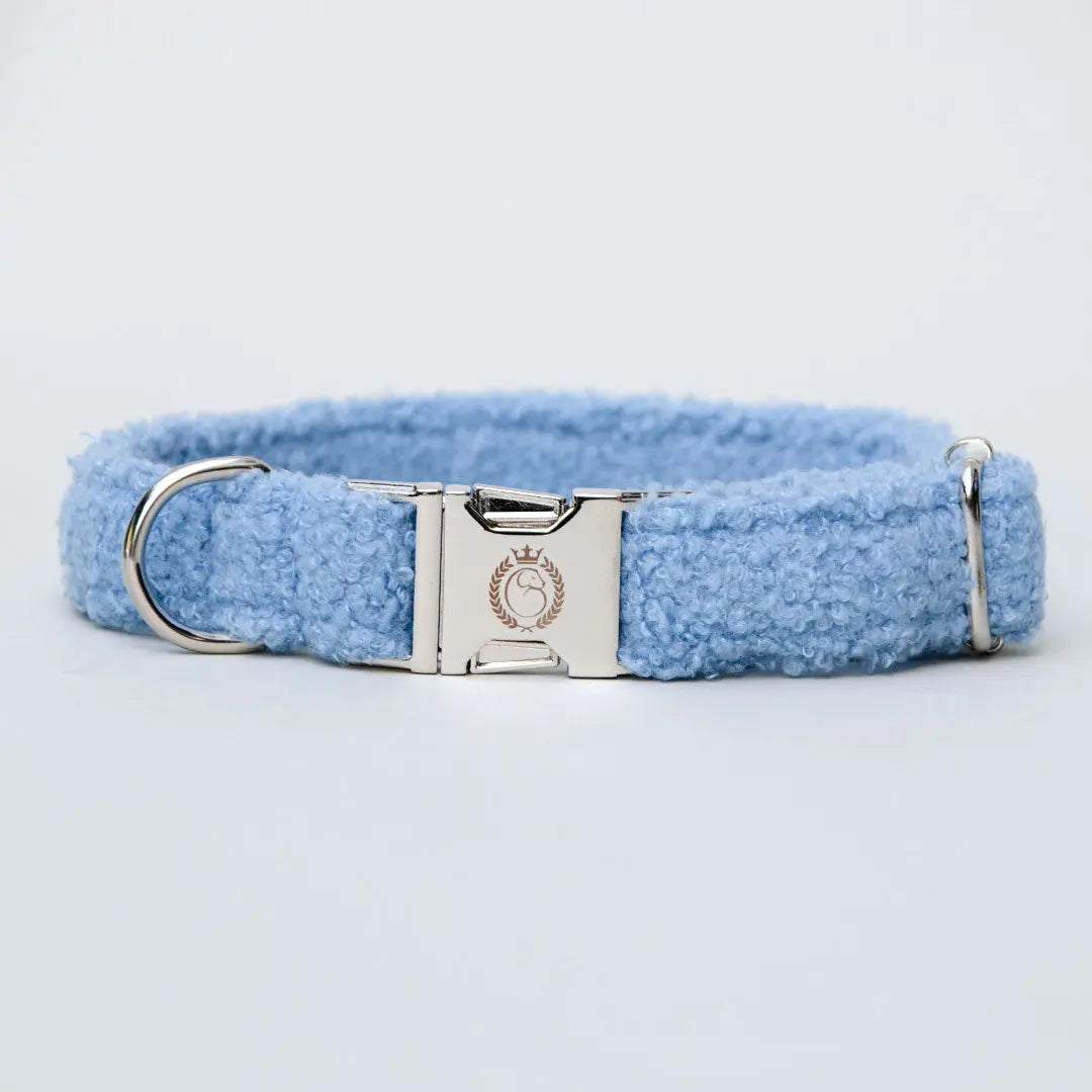 Kuscheliges Halsband „Teddybaer“  bleu 4legs.de