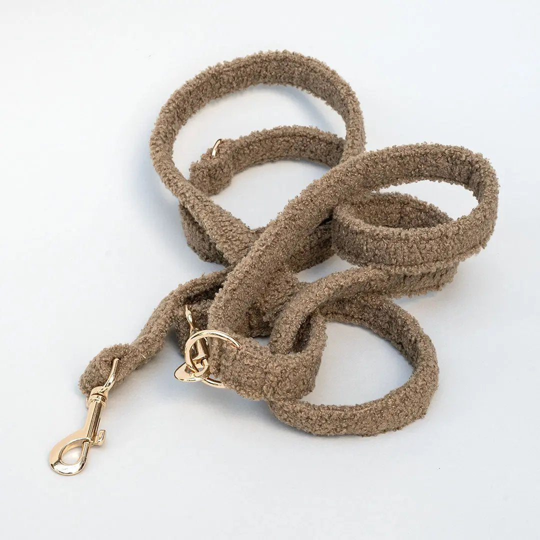 Kuscheliges Hundeleine „Teddybaer“  4legs.de