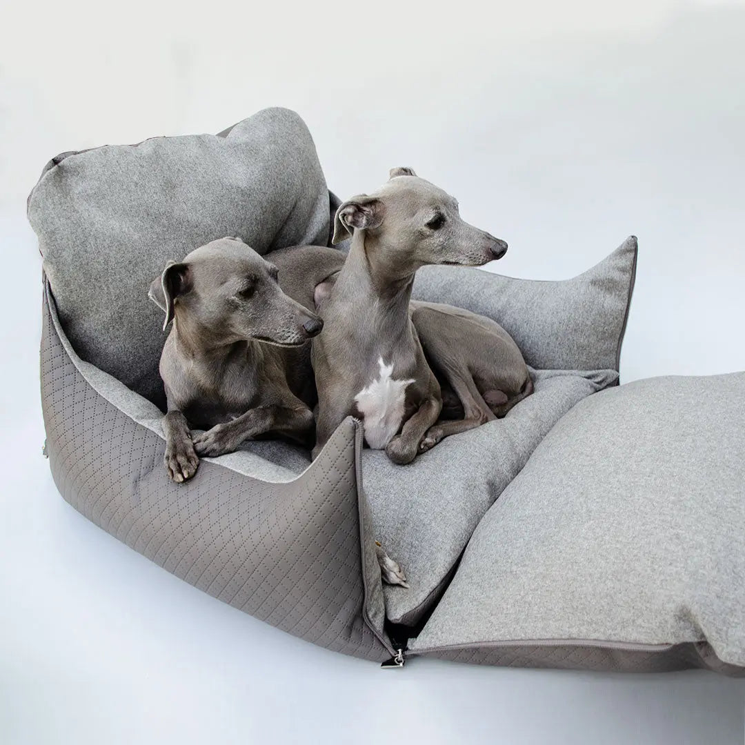 Premium Autositz – „Travel Deluxe Flanell“ 4legs.de