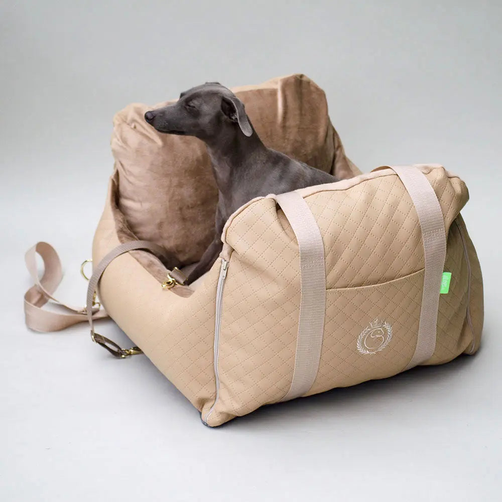 Premium Autositz für Hunde – „Travel Deluxe“ –