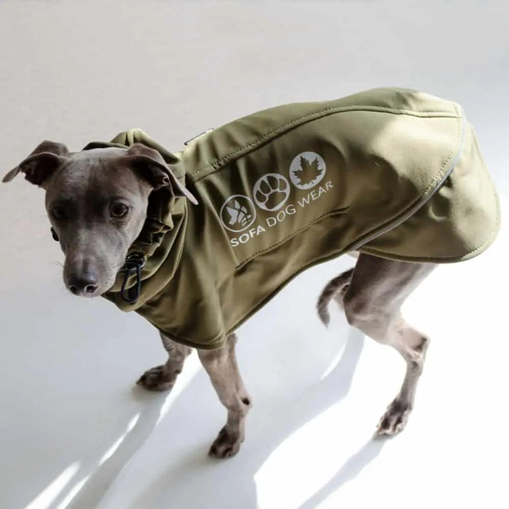 Softshell Hundemantel - "Manuel Vol. 3" - khaki - SDW 4legs.de