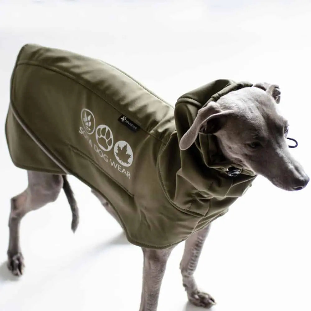 Softshell Hundemantel - "Manuel Vol. 3" - khaki - SDW 4legs.de
