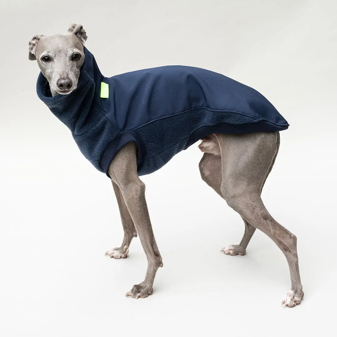 Softshell Hundepullover "Smart" - navy 4legs.de