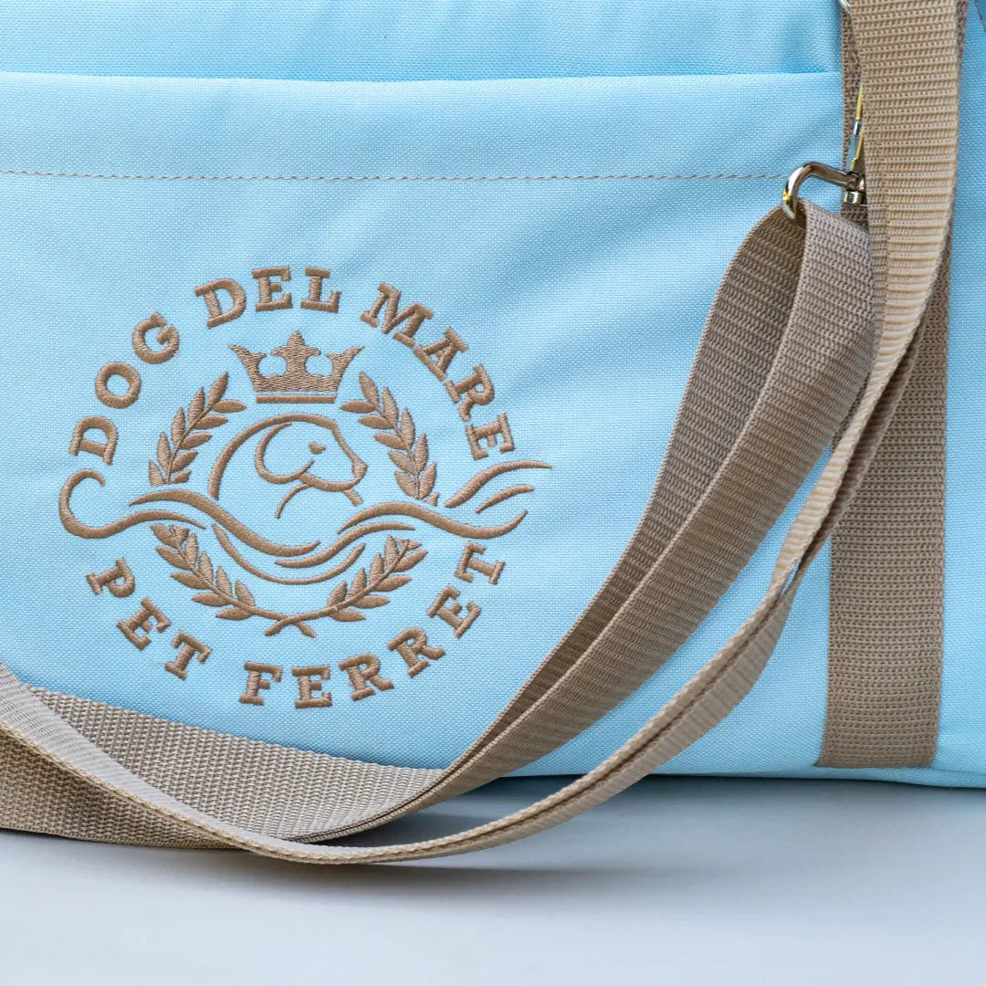Sommertasche "Dog del Mare Nizza" Bleu 4legs.de