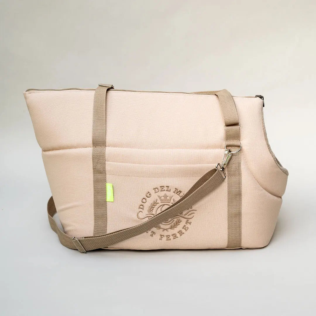 Sommertasche "Dog del Mare" beige deluxe 4legs.de