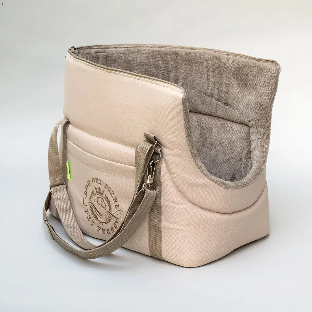 Sommertasche "Dog del Mare" beige deluxe 4legs.de