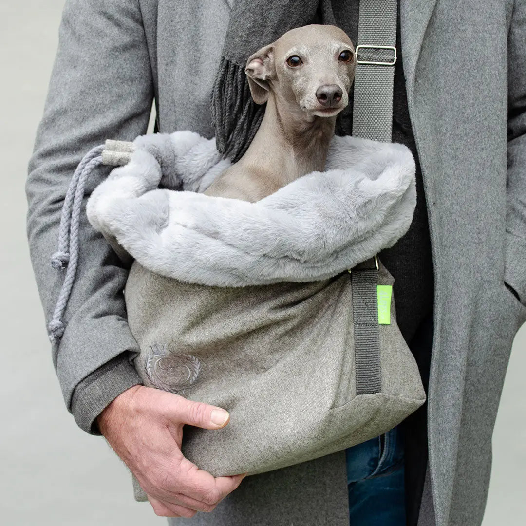 Tragetasche "Puppybag silver" 4legs.de