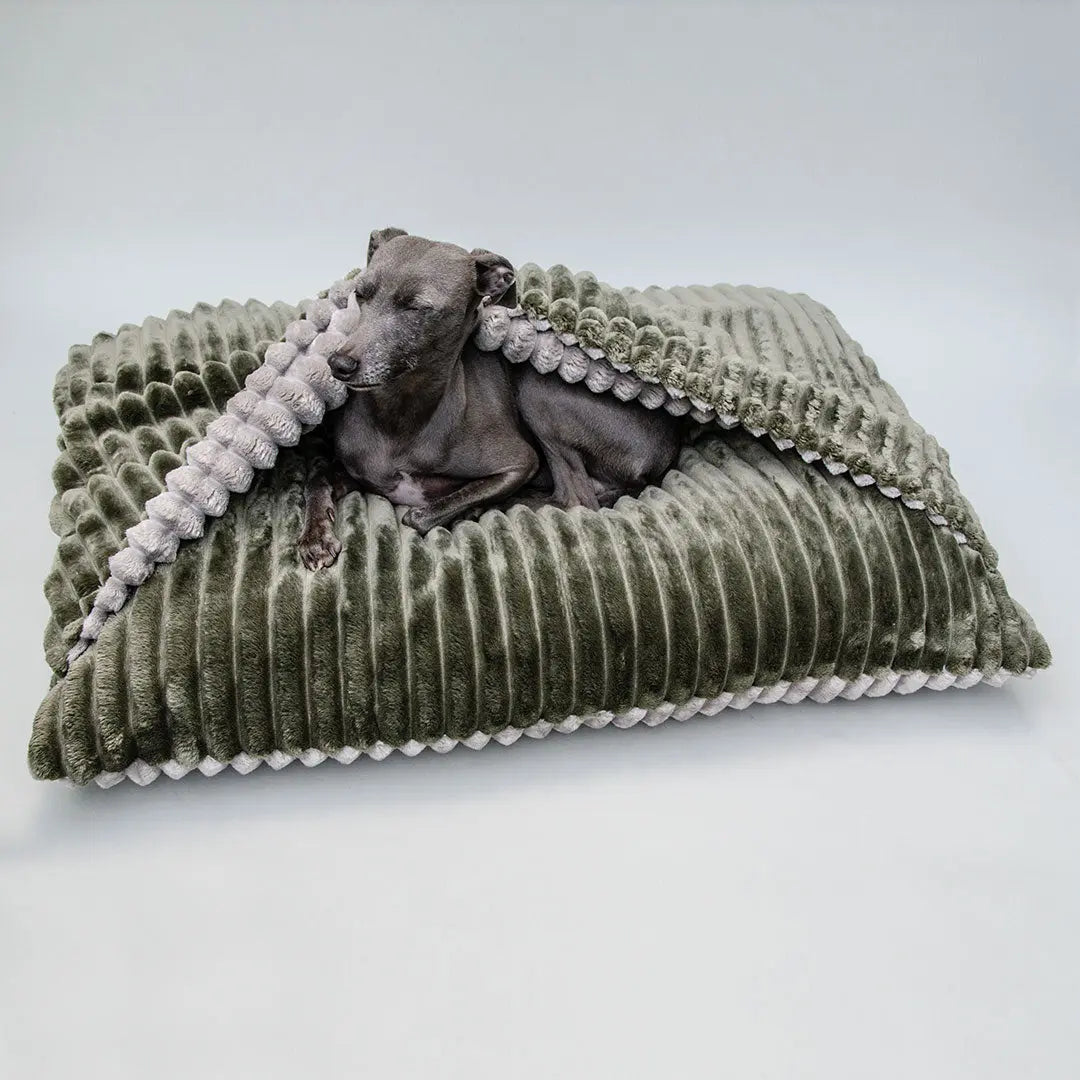 Wendebett "Hideaway" - 2 in 1 - oliv -grau 4legs.de