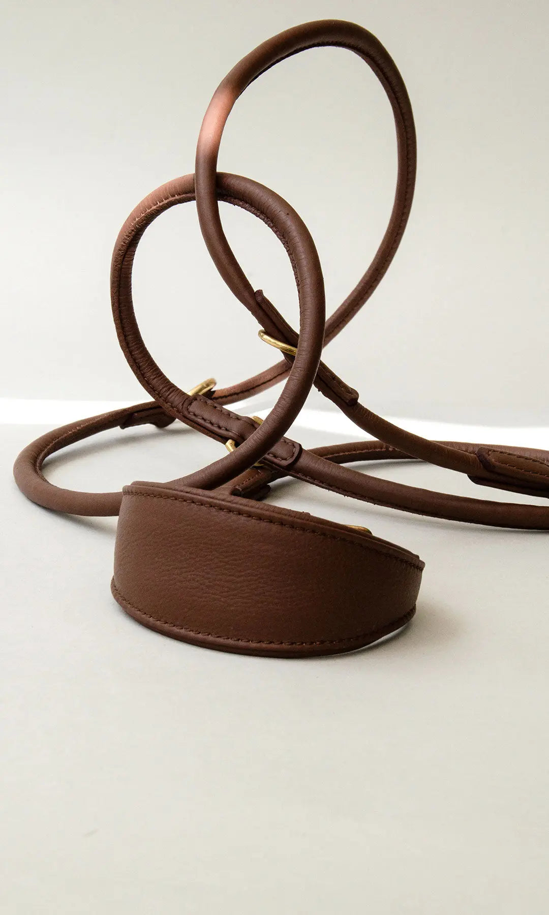 Windhundhalsband - "Greyhound Supersoft" brown 4legs.de